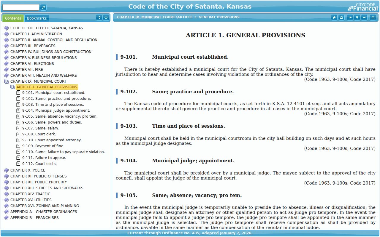 Haskell County traffic ticket rules for Satanta Municipal Court